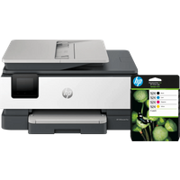 HP OfficeJet Pro 8122e + 1 set extra cartridges