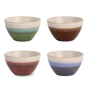 Medard de Noblat schaal Fuji (Ø13 cm) (set van 4)