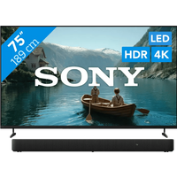 Sony Bravia 3 II Led 75 (2026) + Sony HT-S2000 Zwart