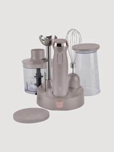 Staafmixerset Taupe, 6-delig