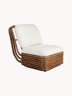 Rotan loungefauteuil Bohemian 72 met vulling