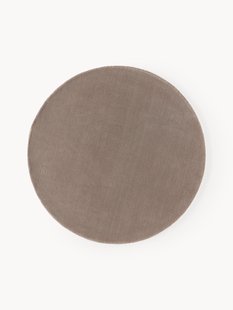 Rond wollen vloerkleed Zayne, handgeweven