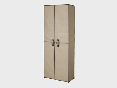 LIVARNO Schoenenkast van textiel, 30 paar (Beige)