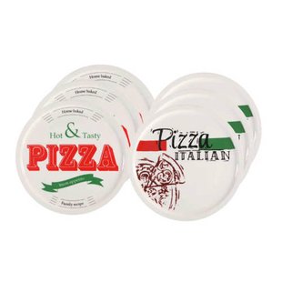 Cookinglife Pizzabord Buon Appetito ø 30 cm - 6 stuks