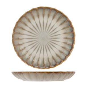 Cosy & Trendy Ontbijtborden / Dessertborden - Astera Pearl Beige - ø 21 cm - 4 Stuks
