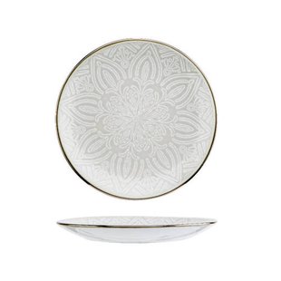 Cosy & Trendy Ontbijtborden / Dessertborden Murano Beige ø 20 cm - 6 Stuks