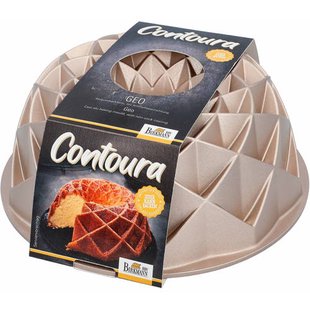 Birkmann Birkmann Tulband / Bakvorm - Contoura Geo - Gietaluminium - ø 23 cm