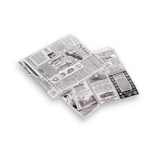 Cosy & Trendy Vetvrij Papier Hamburger- Pizza Slice Zakjes 17 x 18 cm - 500 Stuks