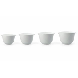 Birkmann Birkmann Mengkommen / Beslagkommen Colour bowls set 4-Delig- 1.5, 2, 3 en 4 Liter - White