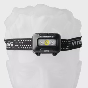 Nitecore HA13 RGB Outdoor AAA hoofdlamp, 350 lumen