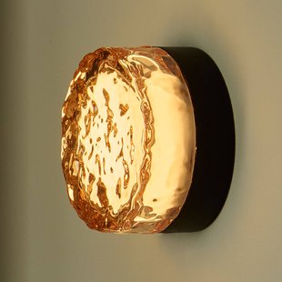 Otto Ice LED wandlamp amber, 13 cm CCT, IP65 - LOOM DESIGN - Keuken - Modern - Kunststof - 1 lamp