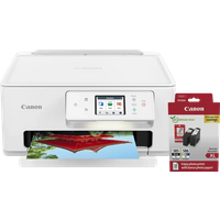 Canon PIXMA TS7650i + 1 set extra XL cartridges + fotopapier