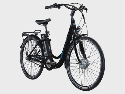 Zündapp Elektrische fiets City Green 2.7 (Zwart/blauw, 26)