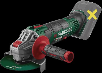 PARKSIDE Accu-haakse slijper 20 V, 125 mm, zonder accu en lader