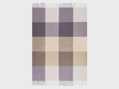 LIVARNO Plaid 130 x 170 cm (Lila)