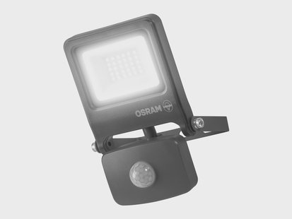 OSRAM LED-buitenlamp met sensor Endura Flood Sensor (840 DG / 20 W, Donkergrijs)