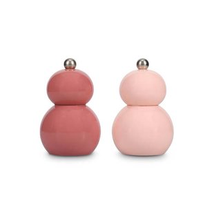 ONA peper/zoutmolen roze Betty (set van 2)