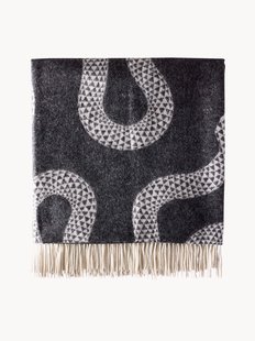 Handgemaakte merino wollen plaid Eden