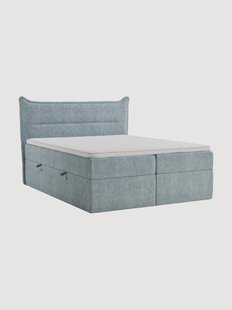 Handgemaakt chenille divan bed Rialta met opbergruimte, H3