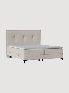 Handgemaakt divan bed Menzzo met opbergruimte, H2