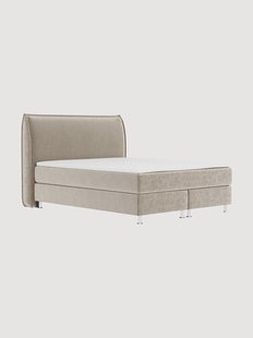 Handgemaakt fluwelen divan bed Chermin, H4