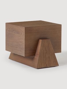 Houten bijzettafel Harley