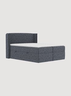 Handgemaakt divan bed Skyline met opbergruimte, H4