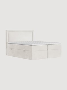 Handgemaakt fluwelen divan bed Rebecca met opbergruimte, H3