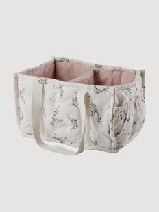 Handgemaakte opbergmand Diaper Caddy van biokatoen