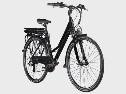 ZÜNDAPP Elektrische fiets Z802 700c 28 (Dames, Zwart/grijs)