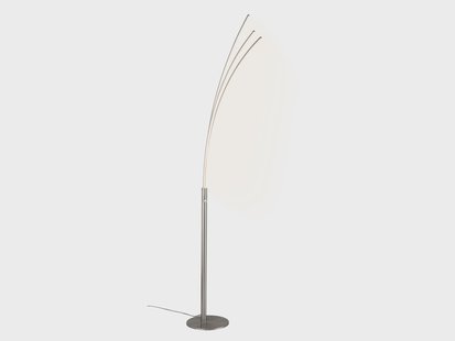 LIVARNO LED-booglamp, warmwit (Palmlamp, Matnikkel)