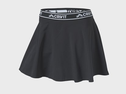CRIVIT Dames sportrok (Zwart, M (40/42))