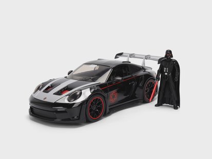 JADA Modelauto Star Wars, schaal 1:24 (Darth Vader Porsche 911)