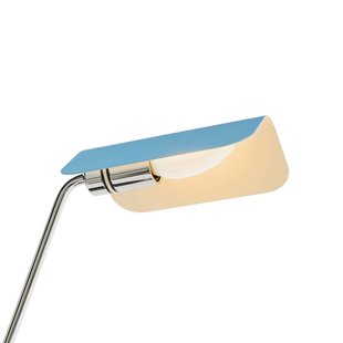 Apex bureaulamp, pastelblauw, 38 cm, E14, staal - HAY - Werkkamer / Kantoor - Designer - Metaal - 1 lamp