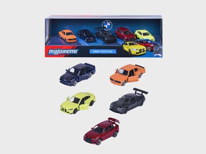 MAJORETTE BMW speelgoedauto's, 5-delig