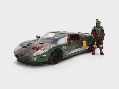 JADA Modelauto Star Wars, schaal 1:24 (Boba Fett 2005 Ford GT)