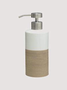 Zeepdispenser Doppio van porselein