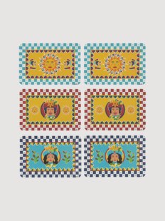 Placemats Sicilian Rhapsody, 6-delig