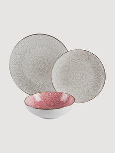 Serviesset Versailles Grigio, 6 personen, 18-delig