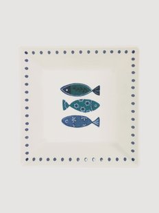 Vierkante soepborden Ocean, 6-delig