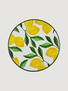 Ronde placemats Positano, 6-delig