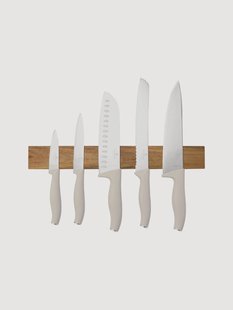 Messenset met hanger Matt Cream