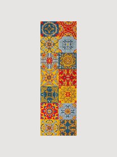 Chenille laagpolige loper Trinacria