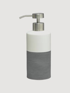 Zeepdispenser Doppio van porselein