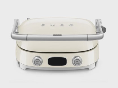 Smeg - Multifunctionele Grill  | Crème | Jaren 50 | Contactgrill