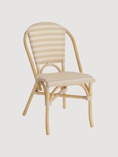 Stapelbare eetkamerstoelen Serrilie, 2-delig