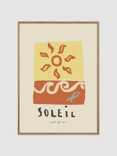 Ingelijste digitale print Soleil van Sacr&eacute;e Frangine