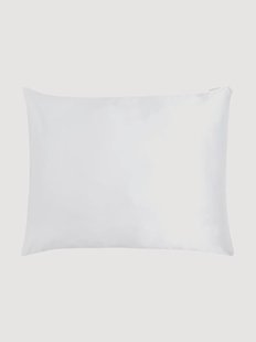 Zijden kussenhoes White