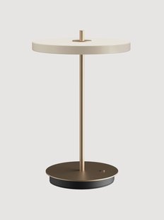 Kleine draagbare LED tafellamp Asteria Move, dimbaar