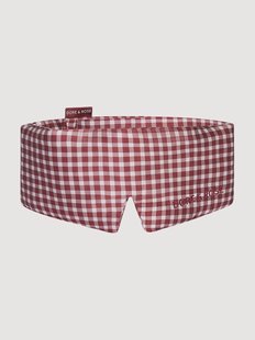 Zijden slaapmasker Deep Sleep Bordeaux